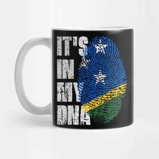 IT'S IN MY DNA Solomon Islands Flag Boy Girl Gift Mug